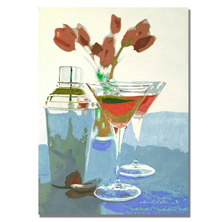 David Lloyd Glover 'Tulips And Martinis' Canvas Art,18x24